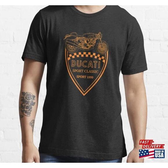 Ducati S1000 Meccanica Badge Essential Tshirt